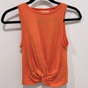 Aritzia Wilfred free crop top cotton sleeveless size xs